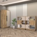 Шкаф для документов "Офис-Вита" Ш4 левый