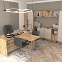 Стол руководителя "Офис-Вита" С1 с брифингом